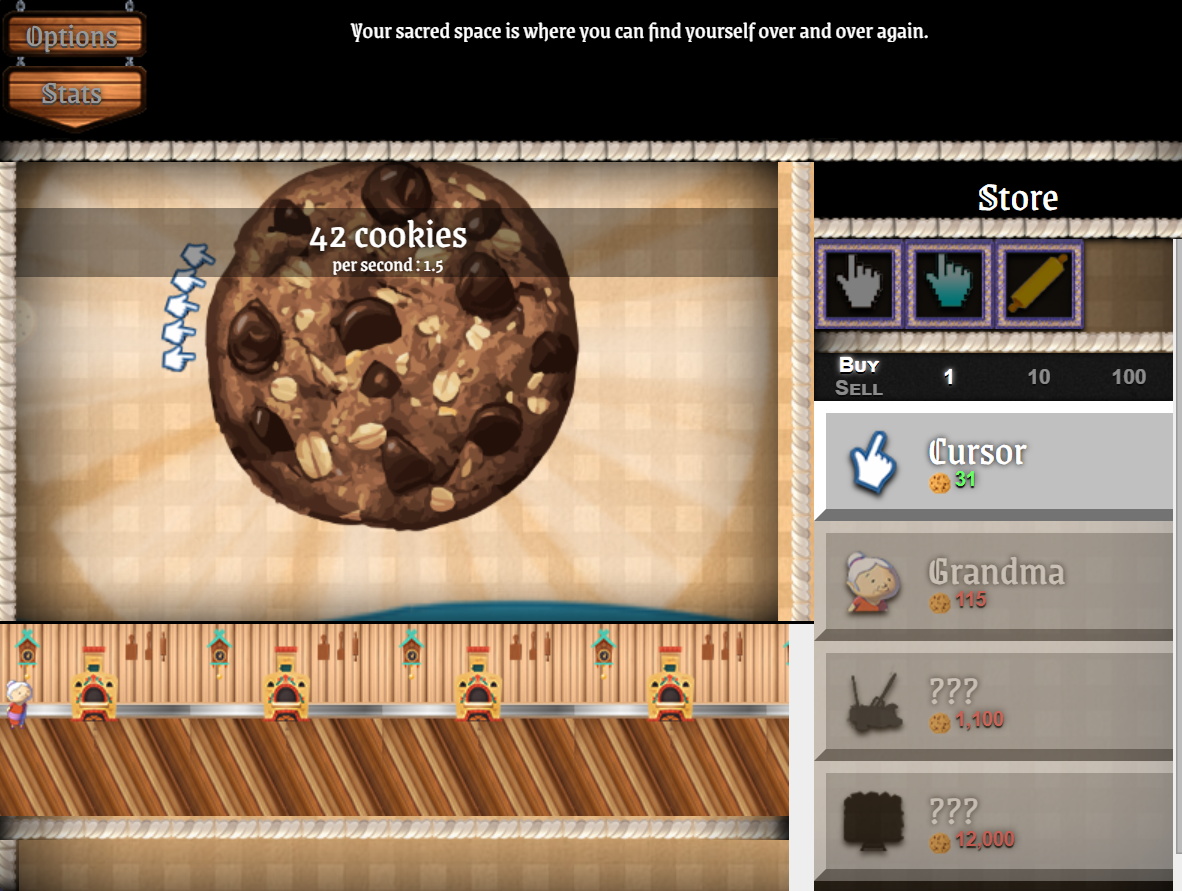 Cookie Clicker Screenshot